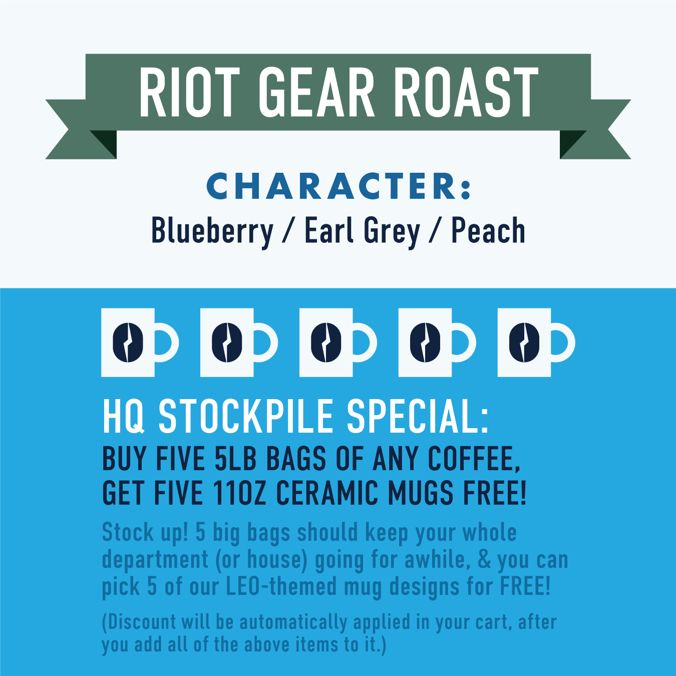 RIOT GEAR ROAST