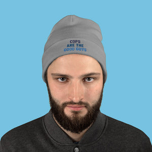 GOOD GUYS / EMBROIDERED BEANIE / LIGHT