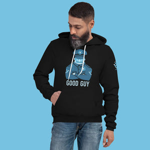 OFFICER GOOD GUY / UNISEX HOODIE / DARK