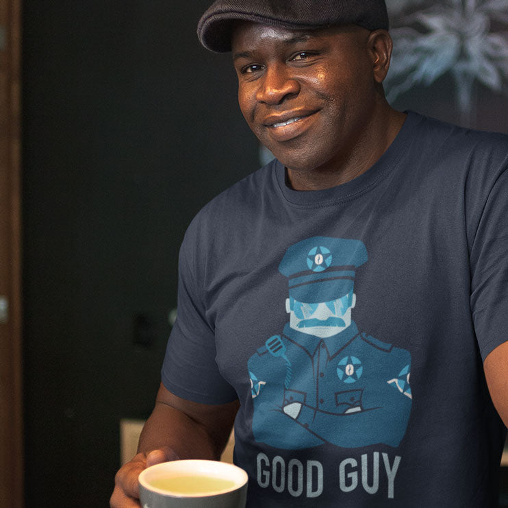 OFFICER GOOD GUY / MEN'S TEE / DARK