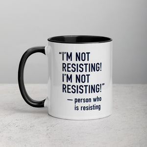 RESISTING MUG / Two-tone