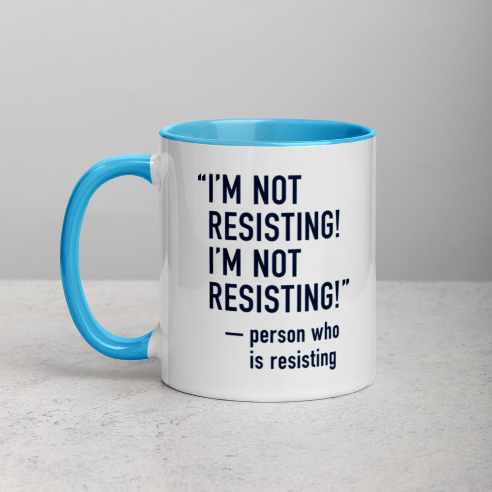 RESISTING MUG / Two-tone
