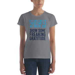 GRATITUDE / WOMEN'S TEE / LIGHT